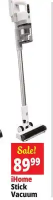 Ocean State Job Lot iHome Versatile Stick-Vacuum SV6 offer
