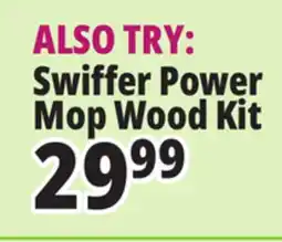 Ocean State Job Lot Swiffer Power Mop for Wood Floor Cleaning Kit 6 Piece offer