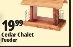 Ocean State Job Lot Cedar Chalet Feeder offer
