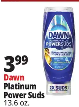 Ocean State Job Lot Dawn Platinum Power Suds offer