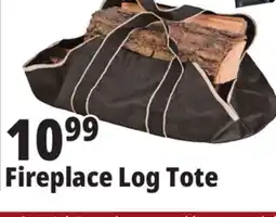 Ocean State Job Lot Open Hearth Fireplace Log Tote offer