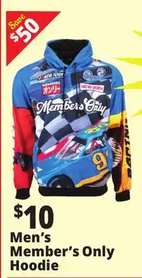 Ocean State Job Lot Men's Member's Only Hoodie offer