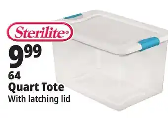 Ocean State Job Lot Sterilite Latch Top Storage Box 64 Qt offer