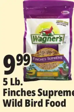Ocean State Job Lot Wagner's Finches Supreme Premium Wild Bird Food 5 lbs offer