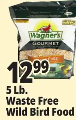 Ocean State Job Lot Wagner's Gourmet Waste Free Wild Bird Food 5 lbs offer