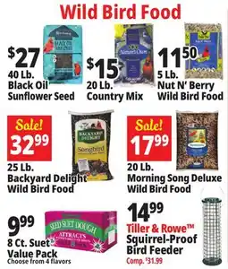 Ocean State Job Lot Wild Bird Food offer