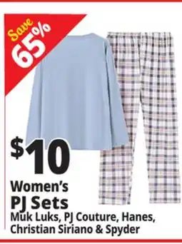 Ocean State Job Lot Women's PJ Sets offer