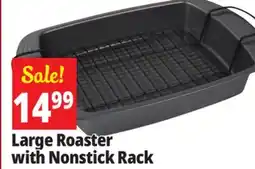 Ocean State Job Lot Large Roaster with Nonstick Rack offer