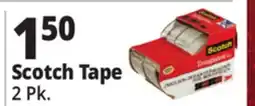 Ocean State Job Lot Scotch Transparent Tape 2-Count offer