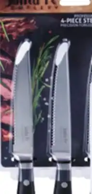 Ocean State Job Lot Santa Fe Professional Grade Steak Knife Set 4 Piece offer