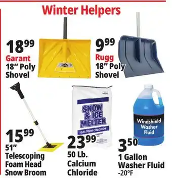Ocean State Job Lot Winter Shovels offer