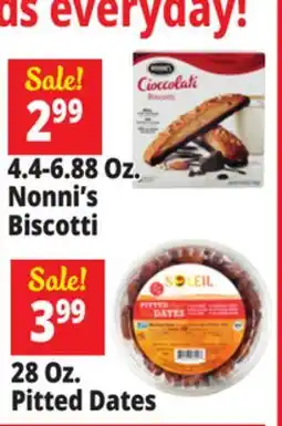 Ocean State Job Lot 4.4-6.88 Oz. Nonni's Biscotti offer