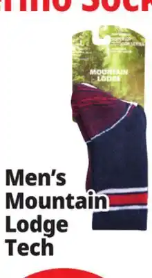 Ocean State Job Lot Mountain Lodge Men's Performance Outdoor Series Merino Wool Socks Large offer