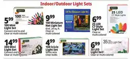 Ocean State Job Lot Indoor/Outdoor Light Sets offer