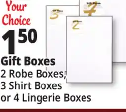 Ocean State Job Lot Gift Boxes offer