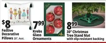 Ocean State Job Lot Artificial Christmas Trees & Wreaths offer