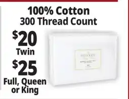 Ocean State Job Lot Cotton Sheet Sets offer