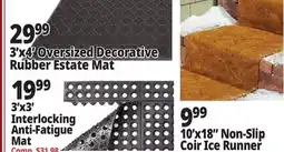 Ocean State Job Lot Rubber Mats offer