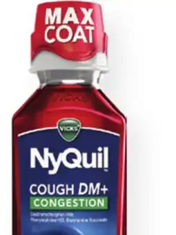 Ocean State Job Lot Vicks NyQuil Cough DM+ Congestion Relief Maximum Strength offer