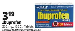 Ocean State Job Lot Ibuprofen 200 mg Tablets 100 Count offer
