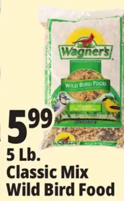 Ocean State Job Lot Wagner's Classic Wild Bird Food 5 lbs offer