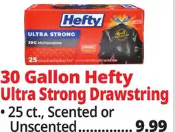 Ocean State Job Lot Hefty Strong Multipurpose 30 Gallon Trash Bags 56 Count offer