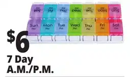 Ocean State Job Lot 7 Day Pill Planner offer