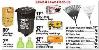 Ocean State Job Lot Rakes offer