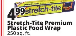 Ocean State Job Lot stretch-tite Premium Plastic Food Wrap offer