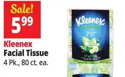 Ocean State Job Lot Kleenex Natural Fresh Unscented Tissues 4 Pack offer
