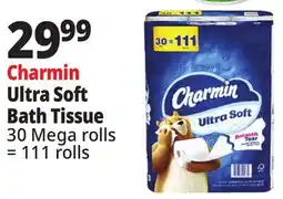 Ocean State Job Lot Charmin Ultra Soft Bathroom Tissue Ultra Soft 30 Mega Rolls offer
