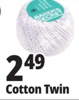 Ocean State Job Lot Baker's Secret Natural Cotton Cooking Twine offer