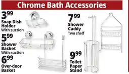 Ocean State Job Lot Crome Bathroom Accessories offer