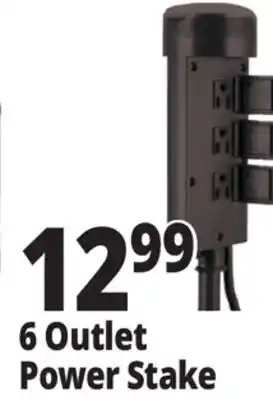 Ocean State Job Lot Outdoor 6-Outlet Yard Stake Plug-In Timer offer