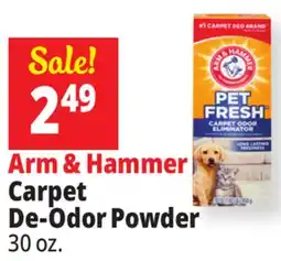 Ocean State Job Lot Arm & Hammer Pet Fresh Carpet Odor Eliminator 30 oz offer