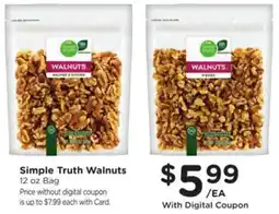 Kroger Simple Truth Walnuts offer