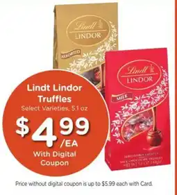 Kroger Lindt Lindor Truffles offer
