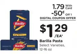 Kroger Barilla Pasta offer
