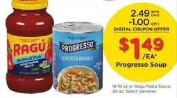 Kroger Progresso Soup offer