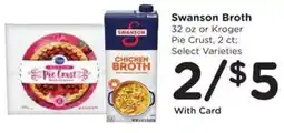 Kroger Swanson Broth offer