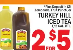 C Town TURKEY HILL ICED TEA offer