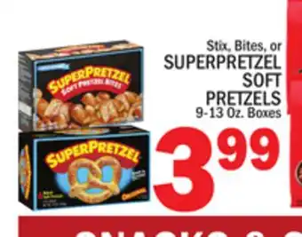 C Town SUPERPRETZEL SOFT PRETZELS offer
