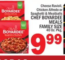 C Town CHEF BOYARDEE MEALS FAMILY SIZE offer