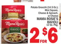 C Town MAMA ROSIE'S RAVIOLI 12 Oz. Pkg offer