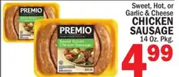 C Town PREMIO CHICKEN SAUSAGE offer