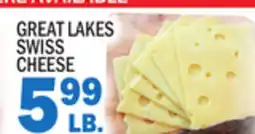 C Town GREAT LAKES SWISS CHEESE offer