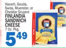 C Town FINLANDIA SANDWICH CHEESE offer