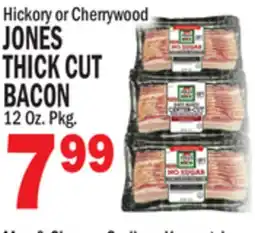 C Town JONES THICK CUT BACON offer