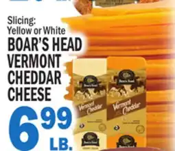 C Town BOAR'S HEAD VERMONT CHEDDAR CHEESE offer
