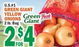 C Town GREEN GIANT YELLOW ONIONS offer